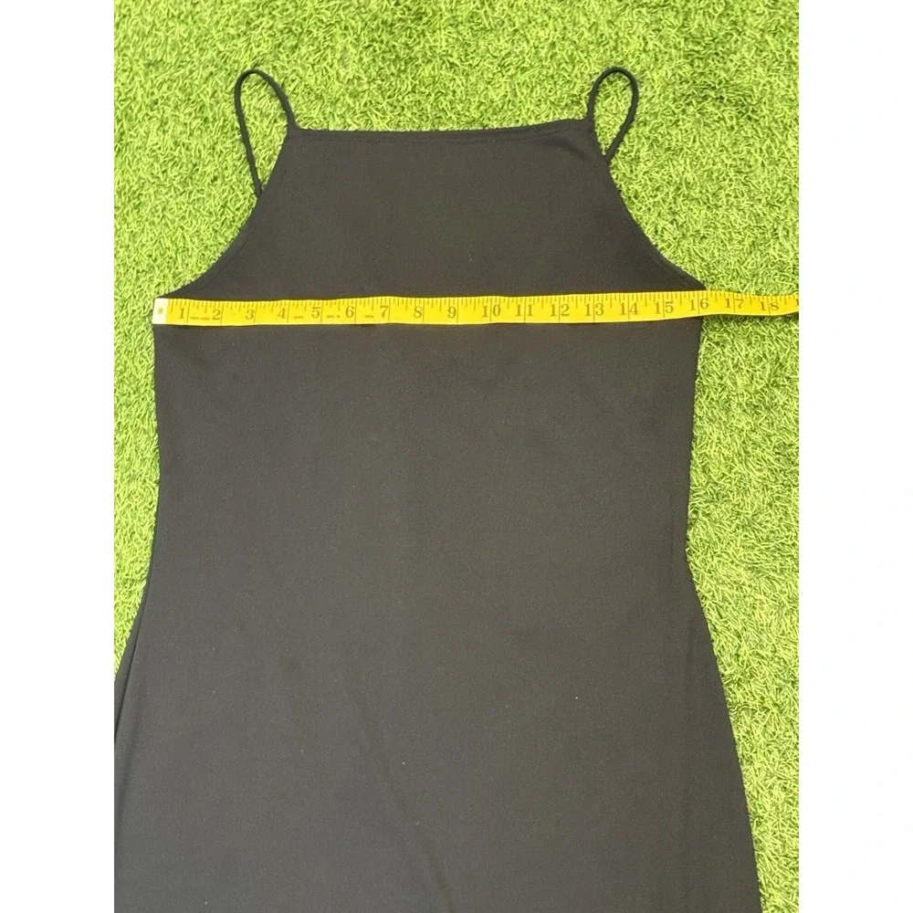 Vintage‎ Pulse Mini Dress Large Black Whimsigoth Party Beaded Cocktail - Picture 10 of 12